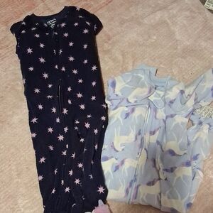 Carter's Navy and Pastel Baby Sleep Sacks